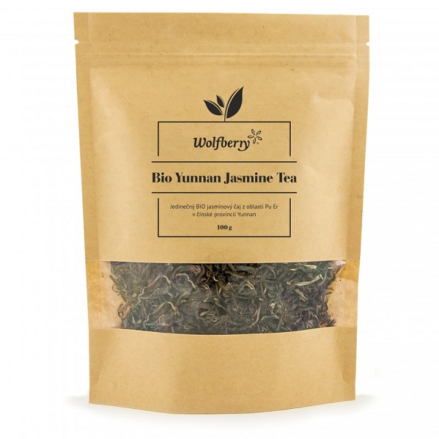 Jasmínový čaj Yunnan Wolfberry BIO 100g
