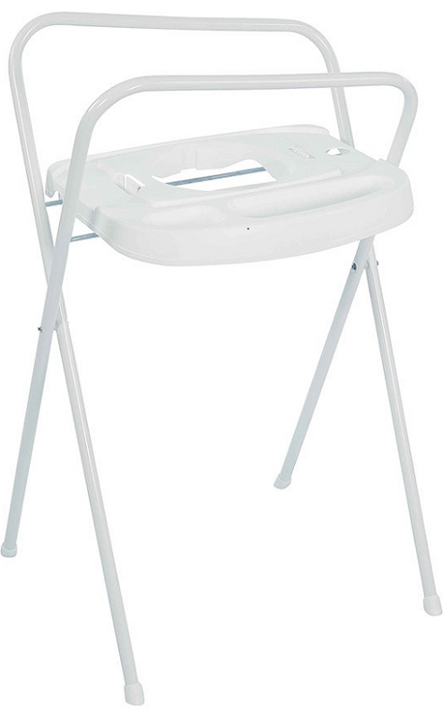Kovový stojan Click na vaničku Bébé-Jou 103cm bílý