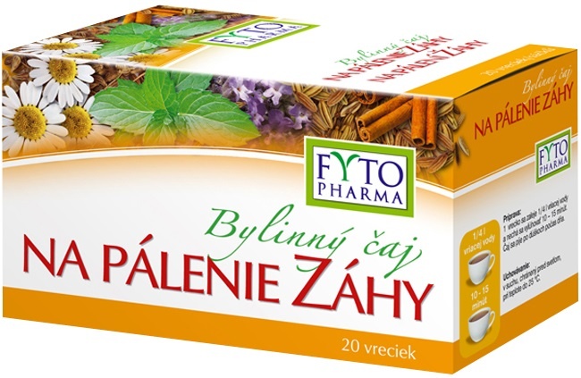 Fytopharma Bylinný čaj na pálení žáhy n.s. 20x1.5g