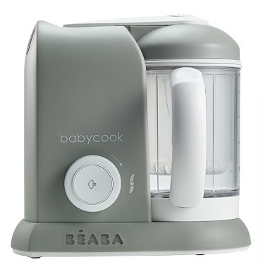 Parní vařič a mixér BABYCOOK SOLO šedý