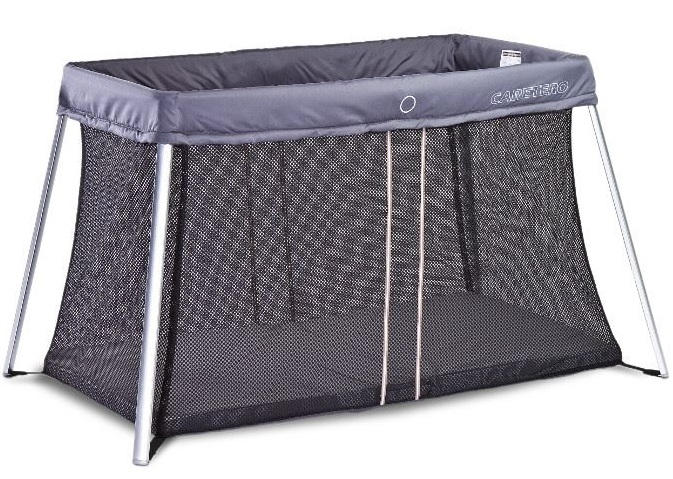 Dětská skládací ohrádka CARETERO Easy grey