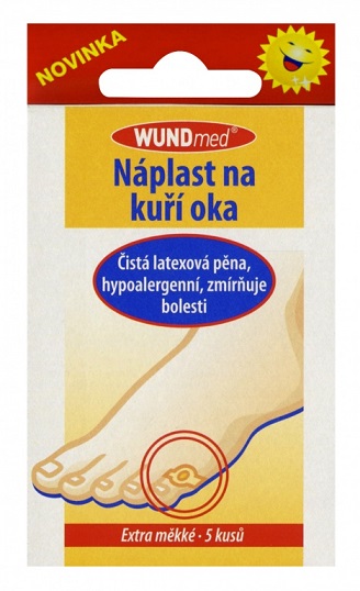Náplast WUNDmed na kuří oka 5ks