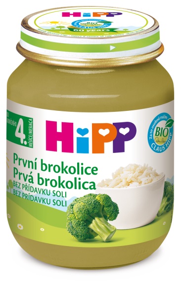 HIPP ZELENINA BIO První brokolice 125g