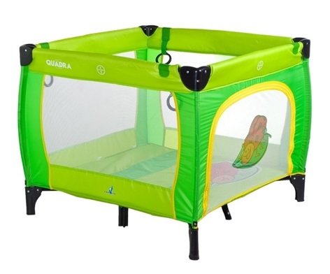 Dětská skládací ohrádka CARETERO Quadra green