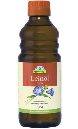 Fotografie Rapunzel Lněný olej lisovaný za studena 250ml-BIO