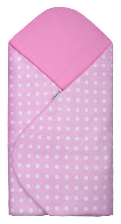 Rychlozavinovačka, pink / dots