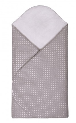 Rychlozavinovačka, grey / little dots