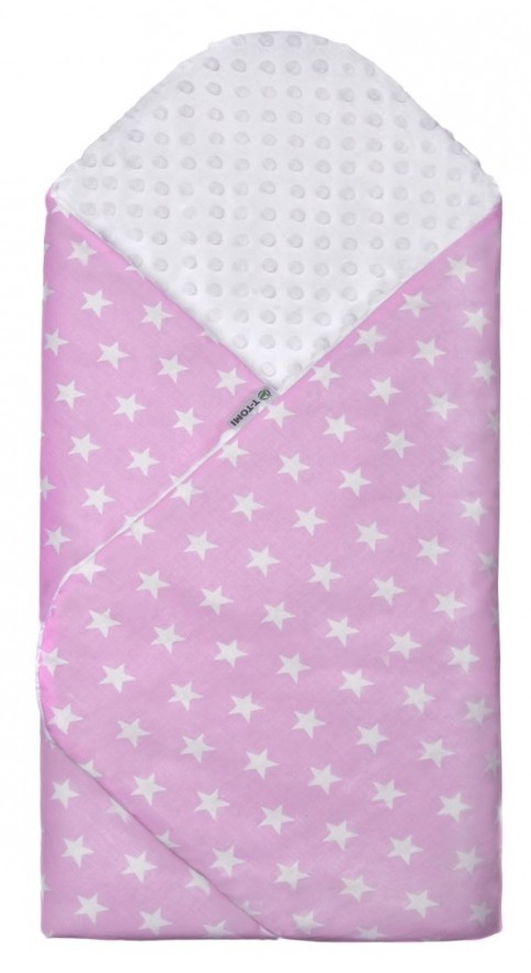 Rychlozavinovačka MINKY, pink / stars
