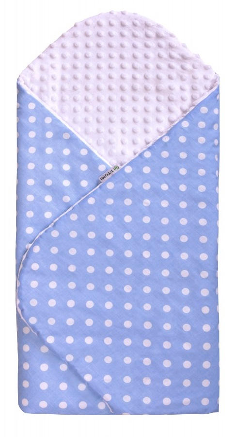 Rychlozavinovačka MINKY, blue / dots