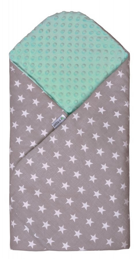 Rychlozavinovačka MINKY, grey / stars