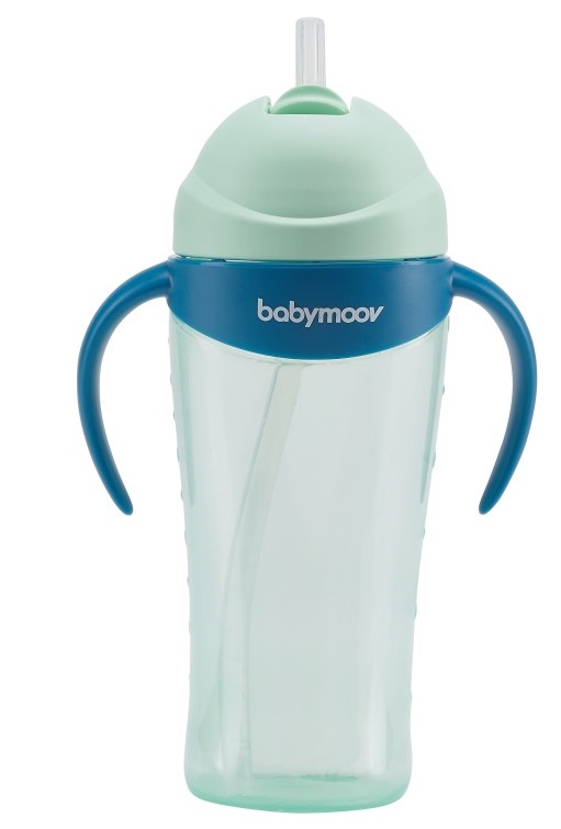 Babymoov hrníček s brčkem Azur 300ml