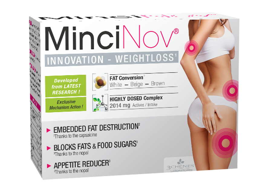 Les 3 Chênes MinciNov, přeměna tuků 60 tablet