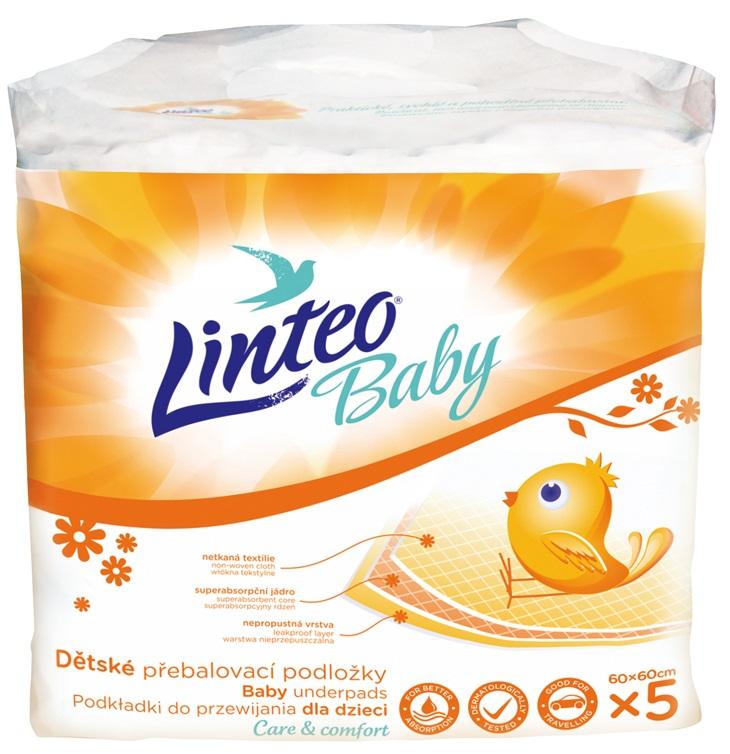 Linteo Baby Přebalovací podložky 5ks