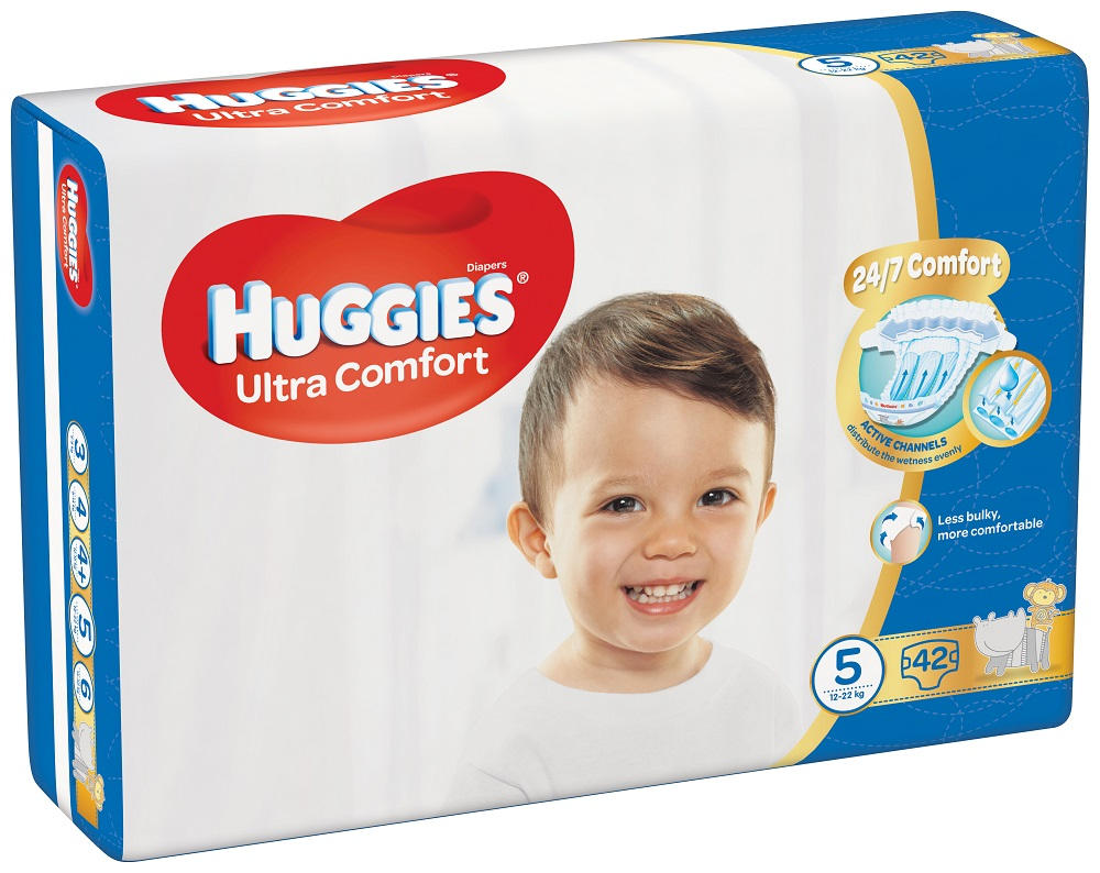 Huggies Ultra Comfort Jumbo 5 12-22kg 42ks od 299 Kč | HLEDEJCENY.cz