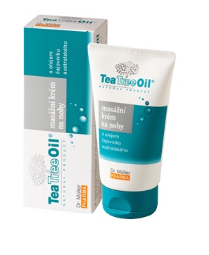 Dr.Müller Tea Tree Oil masážní krém na nohy 150ml