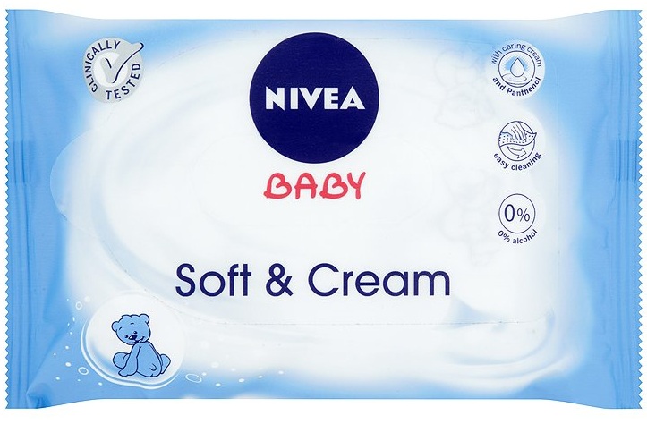 NIVEA Baby čist.ubrousky Soft-Creme 20ks