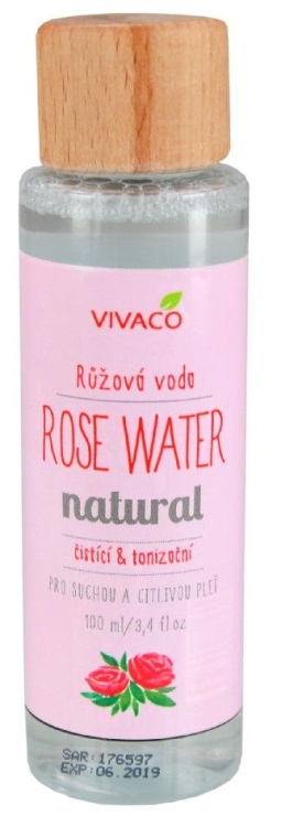 Vivaco Růžová voda čistící a tonizační 100ml