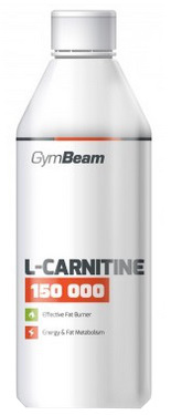 Spalovač tuků L-Karnitin - GymBeam 220 000 mg/l - 500 ml