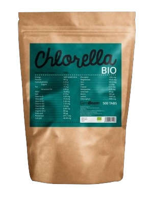 GymBeam Bio Chlorella 500 mg 500 tab