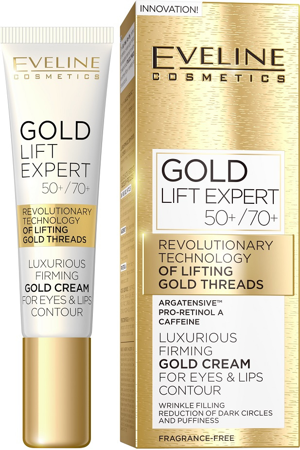 Eveline Gold Lift Expert Eye cream 40+ 15ml