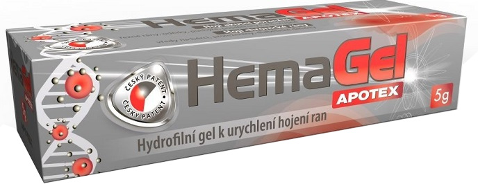 Hemagel hydrofilní gel na rány 5g