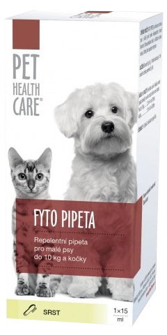 Pet Health Care Fyto pipeta pro malé psy a kočky do 10kg, 15ml