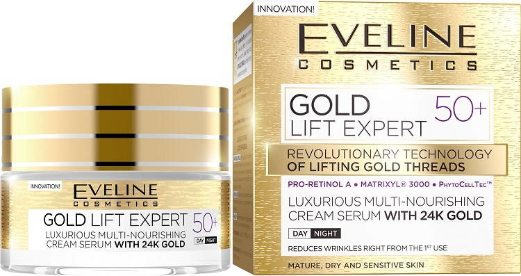 Eveline Gold Lift Expert Day & Night cream 50+ 50ml