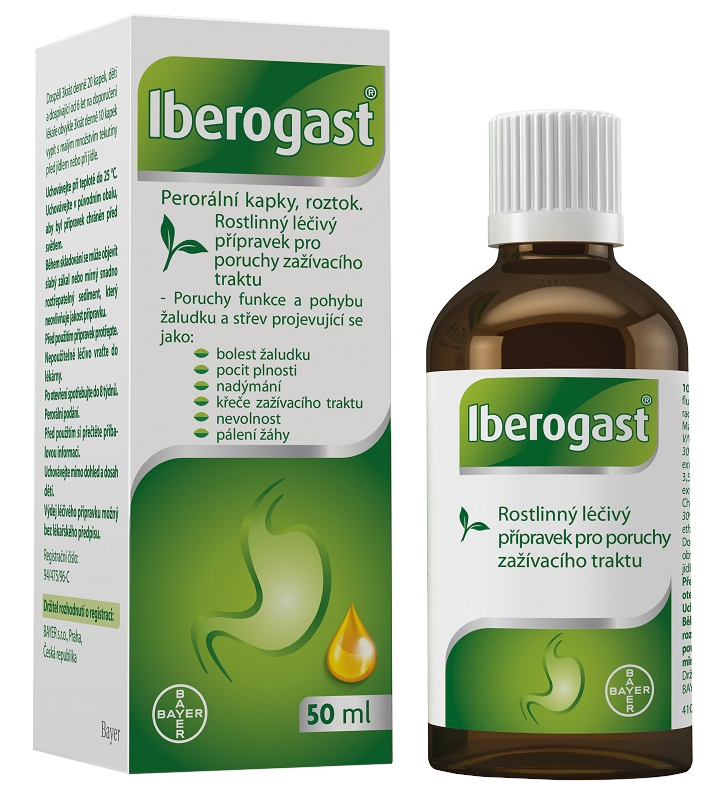 Iberogast perorální kapky roztok 50ml