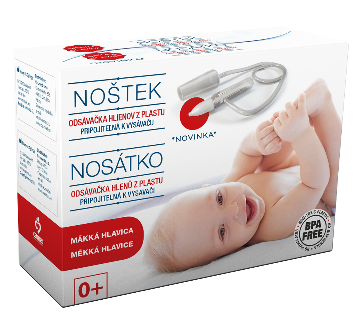 Nosátko odsávačka nosních hlenů plast