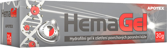 HemaGel hydrofilní gel na rány 30g