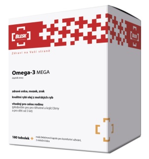 BLESK Omega-3 MEGA 180 tobolek