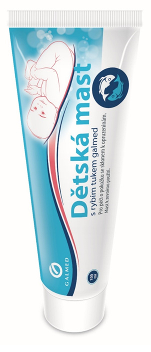 Dětská mast s rybím tukem galmed 100ml