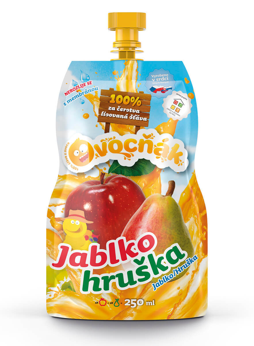 Ovocňák mošt Jablko-Hruška 250ml