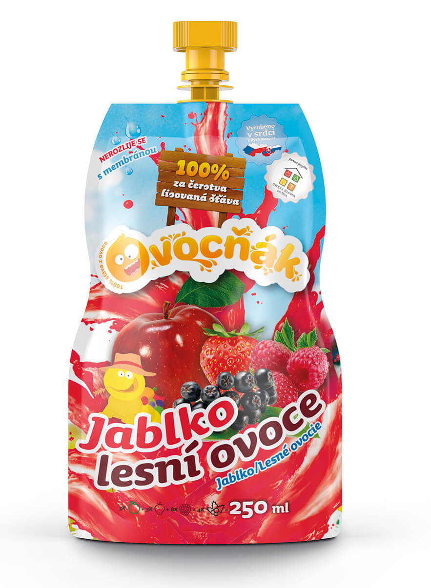 Ovocňák mošt Jablko-Lesní ovoce 250ml