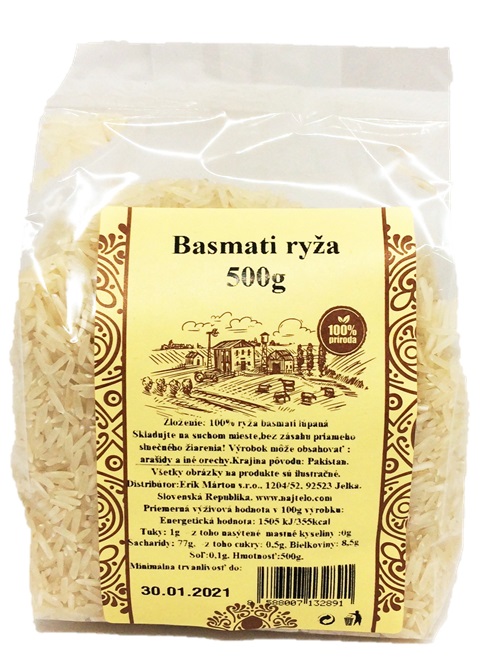 Rýže Basmati 500g