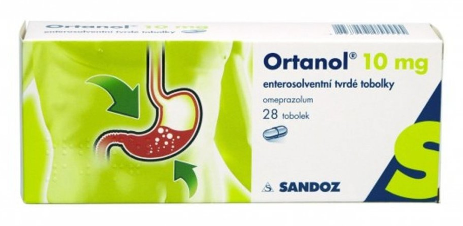 Ortanol 10 mg perorální orální tobolky enterosolventní tvrdá 28 ks