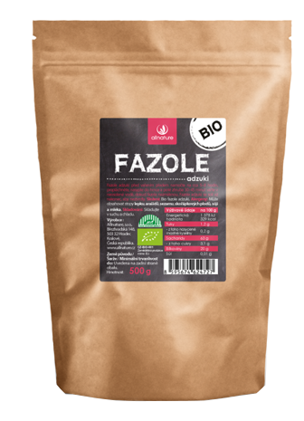 Allnature Fazole adzuki BIO 500g