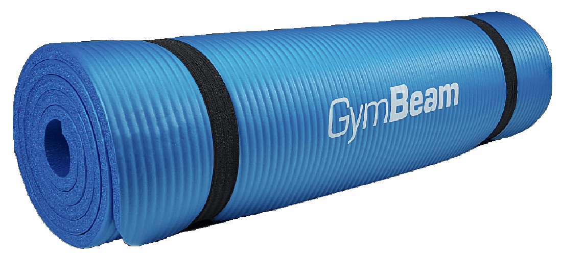 GymBeam Podložka na cvičení Yoga Mat Blue modrá 180×61×1cm