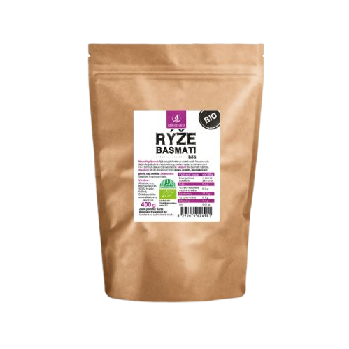 Allnature Basmati rýže bílá BIO 400g