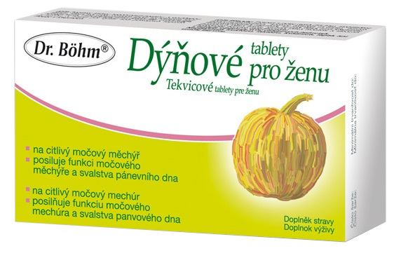 Dr.Bohm Dýňové tablety pro ženu 30 tablet