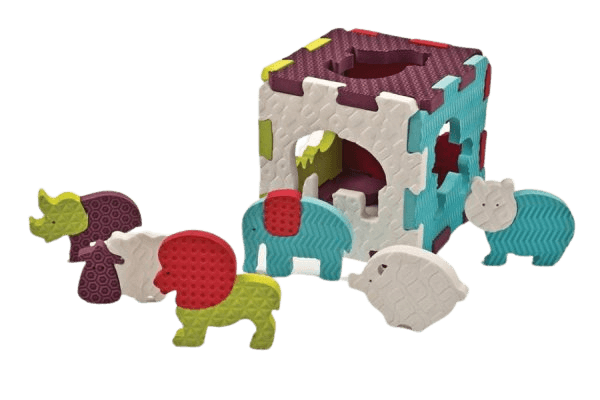Puzzle pěnové 46,5x31,5 cm zvířátka