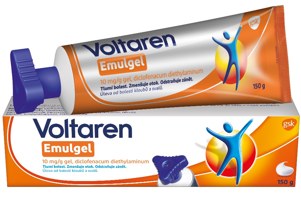 Voltaren Emulgel 10mg/g gel na svaly a klouby 150g