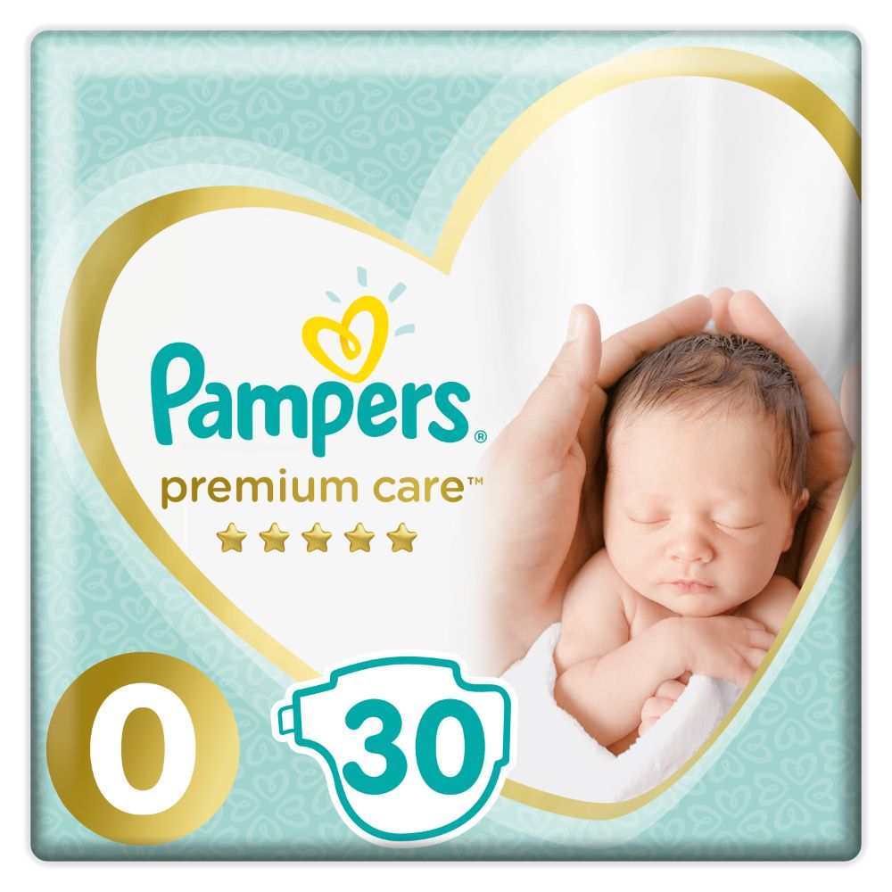 Pampers Premium Care S0 30ks, <3kg