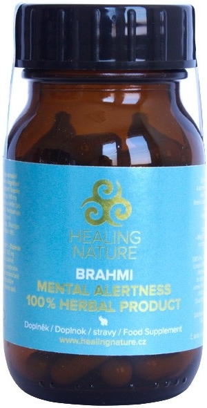 Healing Nature Brahmi pro duševní zdraví, paměť a kognici 60 kapslí