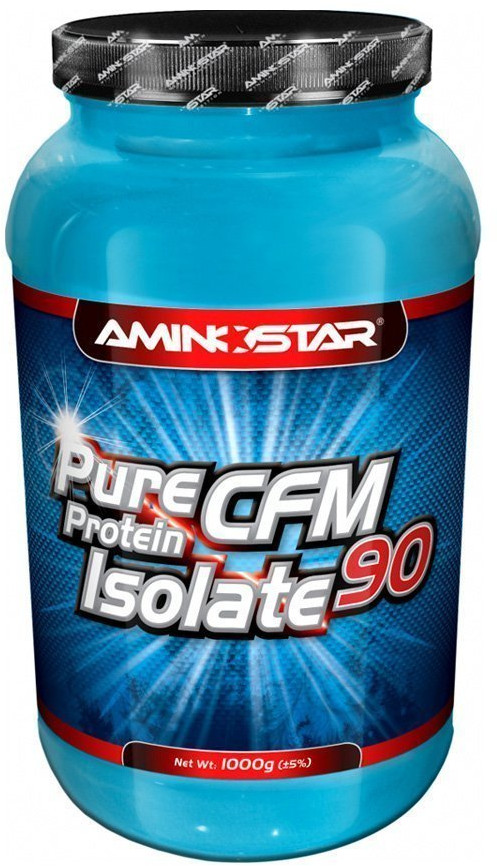 Amix Aminostar Pure CFM Whey Protein Isolate 90, Jahoda, 1000g
