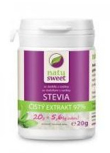 Stevia Natusweet ČISTÝ EXTRAKT 97% 20g