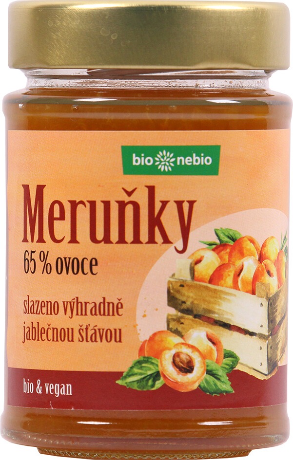Bio*nebio Bio Meruňky - pomazánka s jablečnou šťávou 200g