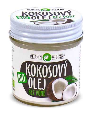Purity Vision Bio Kokosový olej bez vůně 120ml