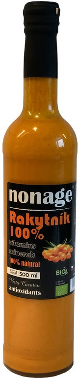 Nonage Bio Premium Rakytník 100% juice 500ml