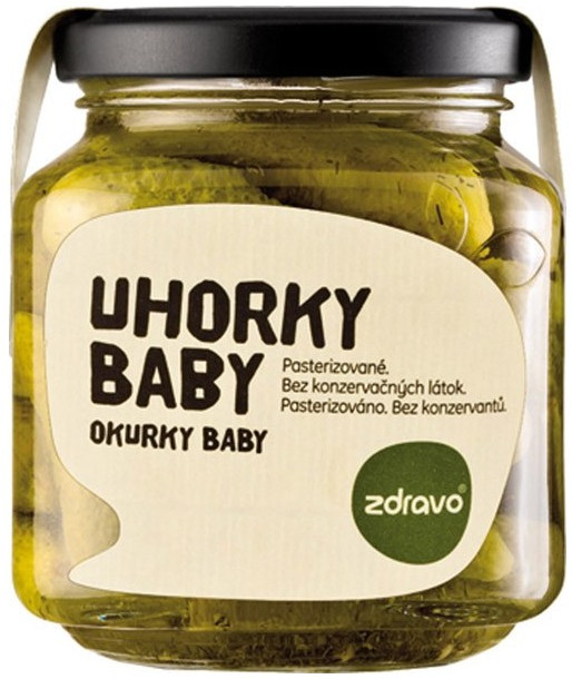 ZDRAVO Okurky baby 290g